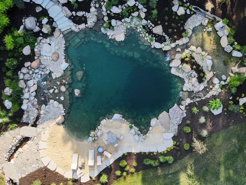 30 x 40m Ultimate Swim pond